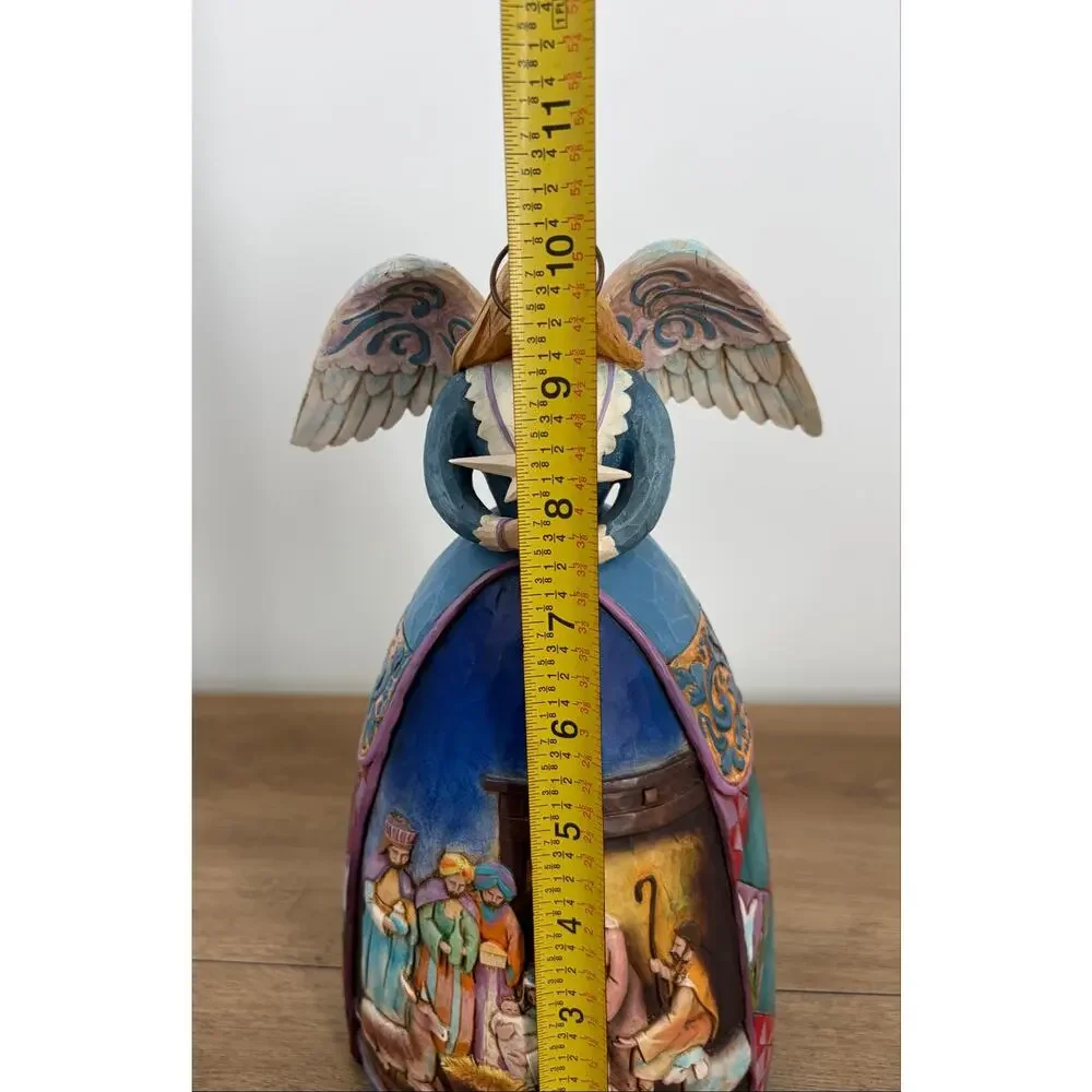 2005 Jim Shore Heartwood Creek A Star Shall Guide Us Nativity Angel Figurine